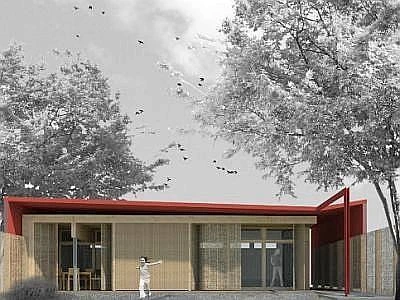 La casa ecosostenibile 'Med in Italy' in viaggio in treno da Madrid a Bologna