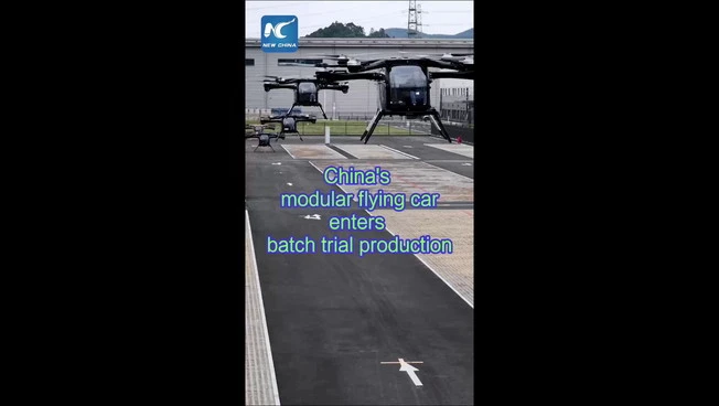 Cina, al via la produzione sperimentale di un'auto volante modulare