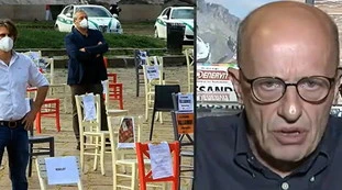 Alessandro Sallusti a Piazzapulita e la protesta degli imprenditori contro Conte repressa: "Un metro dopo non c'è più democrazia"