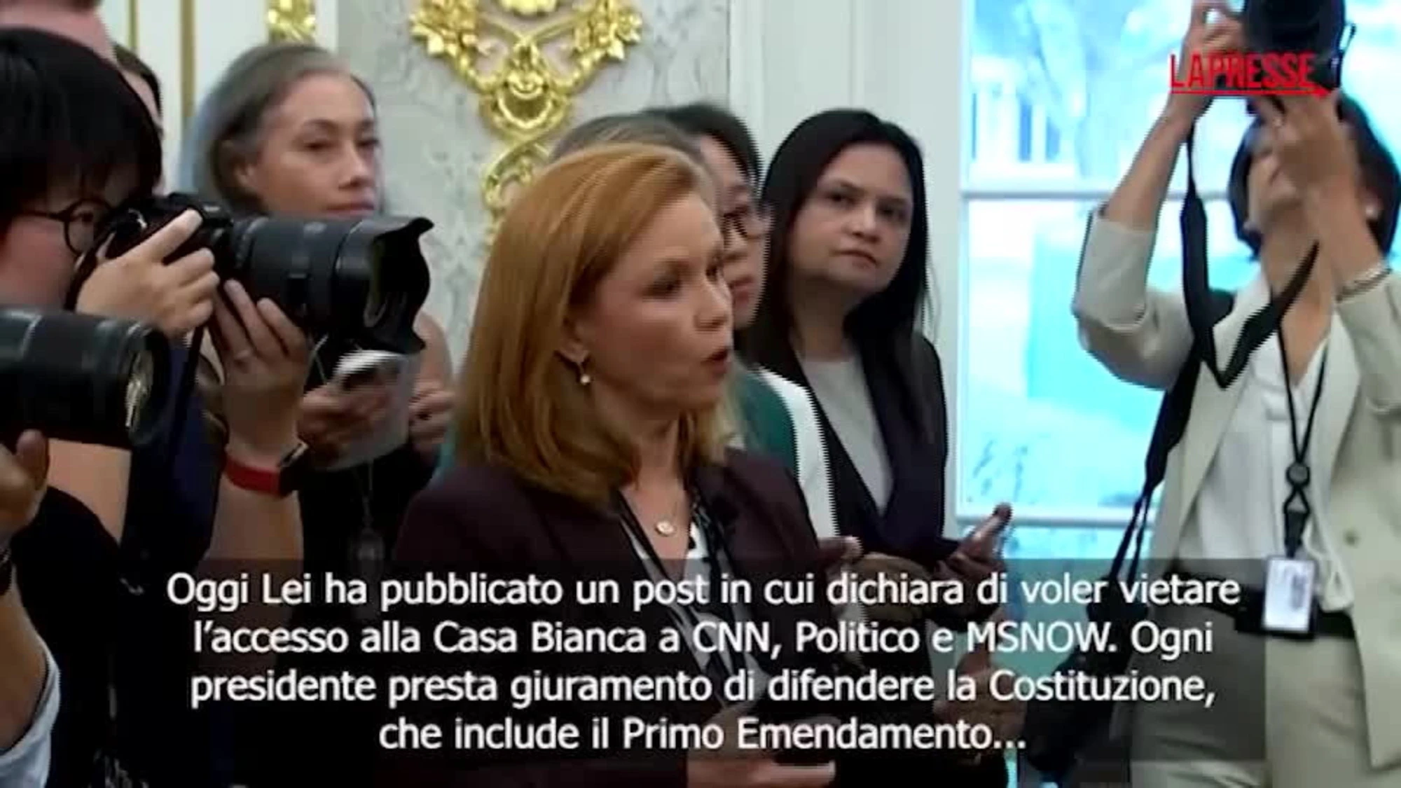Trump: "Ho bandito Cnn, Politico e MsNow da Casa Bianca perché sono fake news"