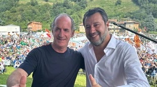 Luca Zaia infiamma Pontida: "Ursula, torna a casa e risolvi i problemi"