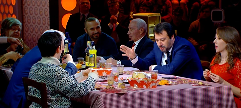 Matteo Salvini a Fuori dal Coro: "A cena con Saviano, Lerner o Chef Rubio?", la risposta corrosiva