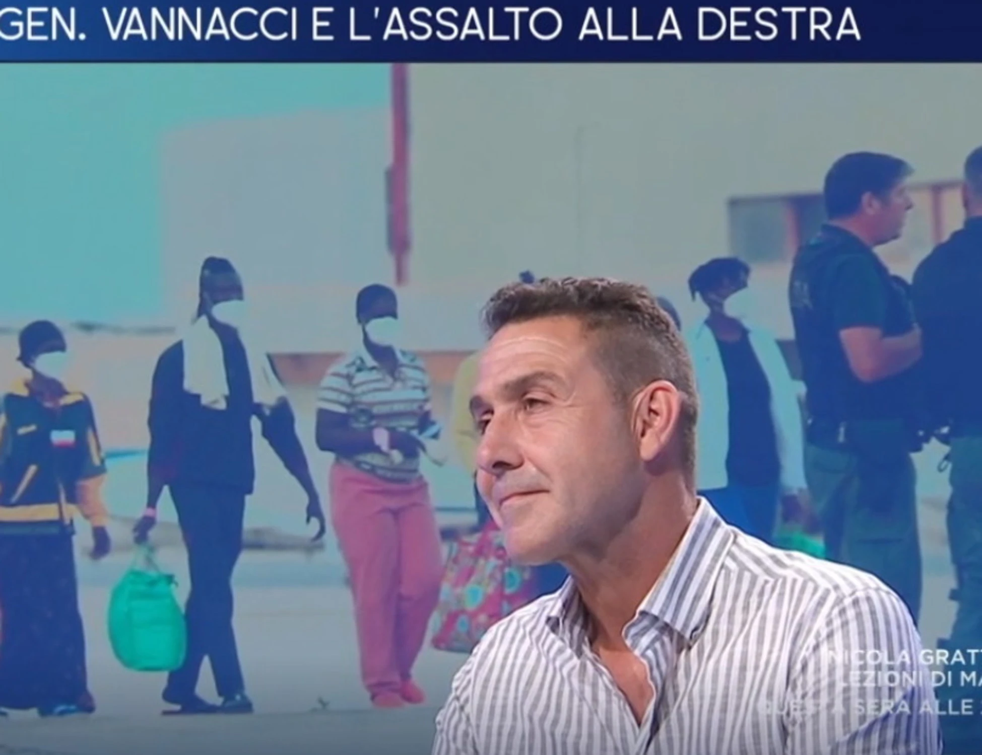 Otto e mezzo, Vannacci infilza Lilli Gruber: "Ma le piacciono i clandestini? Magari..."