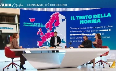 L'aria che tira, Gelmini zittisce Piccolotti: "Tutto falso", scontro in tv