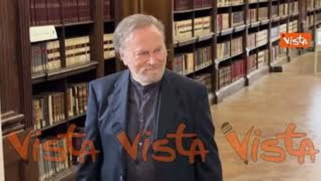 La Stella della Walk of Hame per Franco Nero esposta al Ministero della Cultura