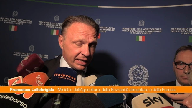 Lollobrigida "Vogliamo che i soldi degli italiani tornino agli italiani"
