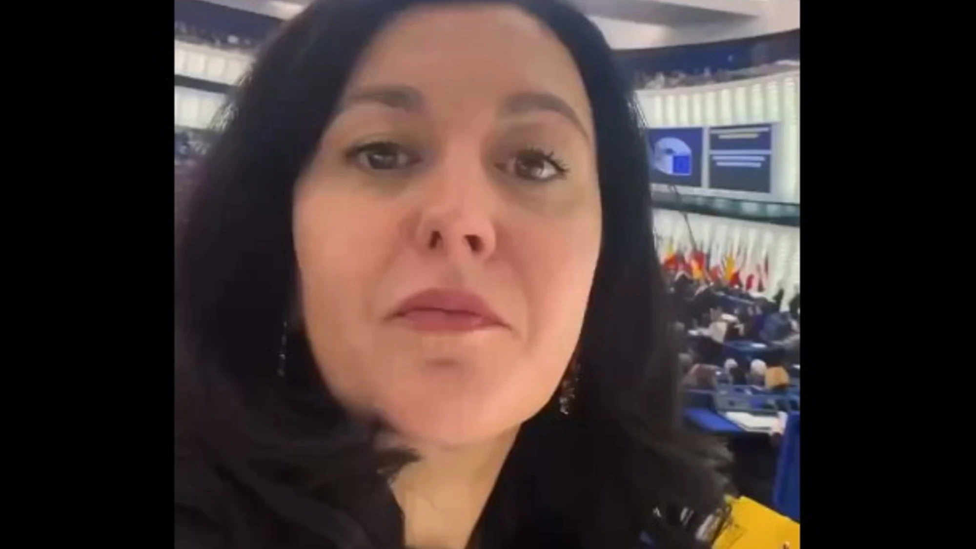 Ue, la deputata comunista minaccia il re di Spagna: il gesto della ghigliottina