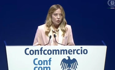 Giorgia Meloni all'assemblea di Confcommercio: "Questa non è la Repubblica delle banane"