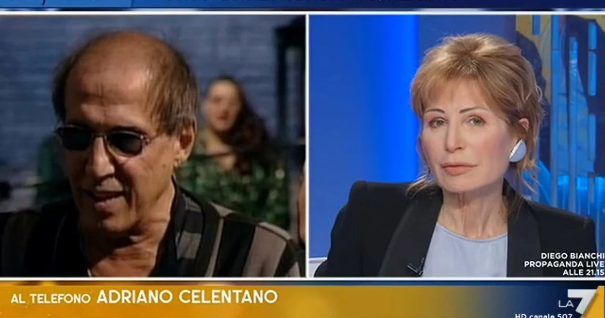 Otto e Mezzo, Lilli Gruber si esalta per Celentano: "Mega-esclusiva". E lui la spara grossissima sul virus