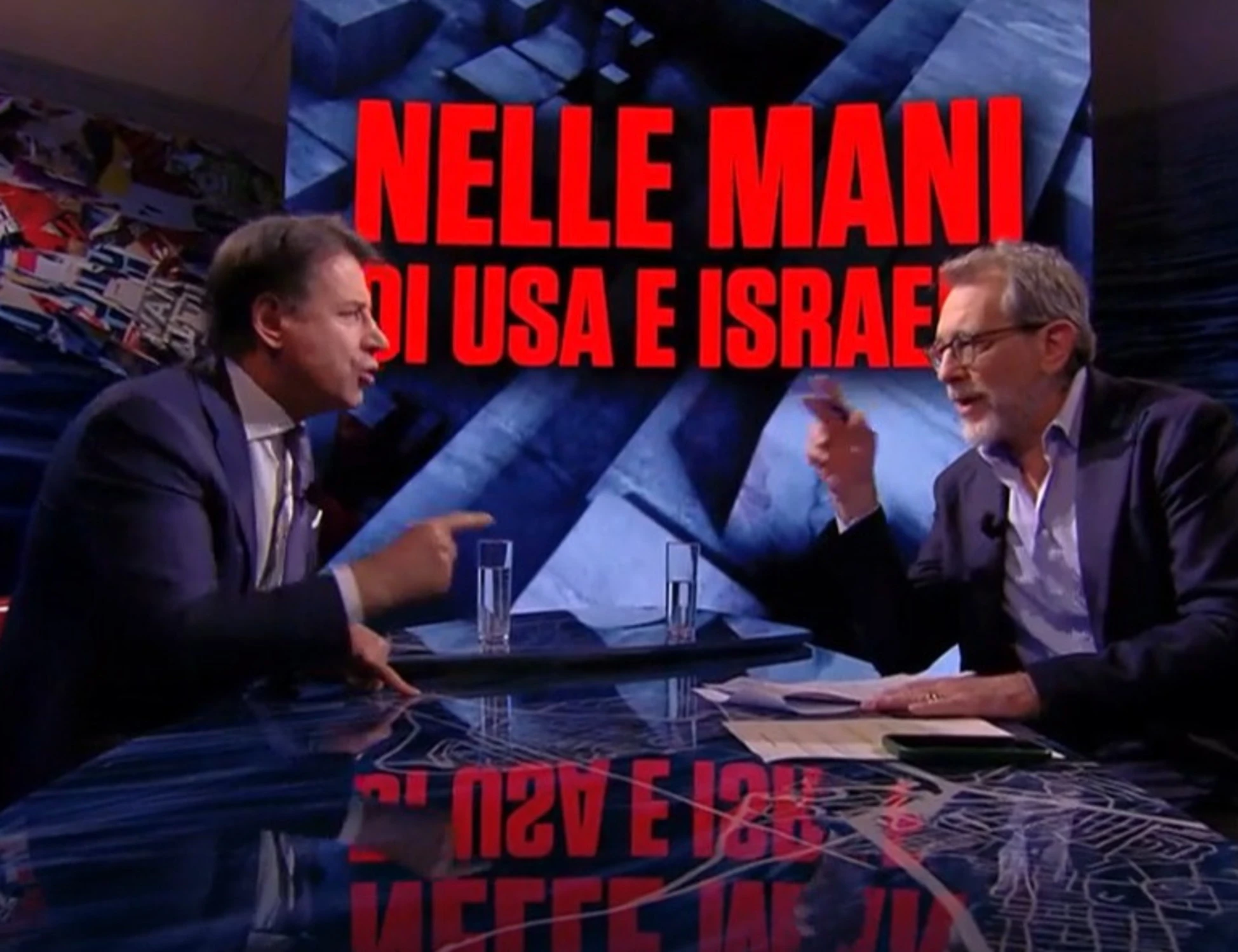 Piazzapulita, Conte fuori controllo: "Perché dentro FdI sono impazziti"