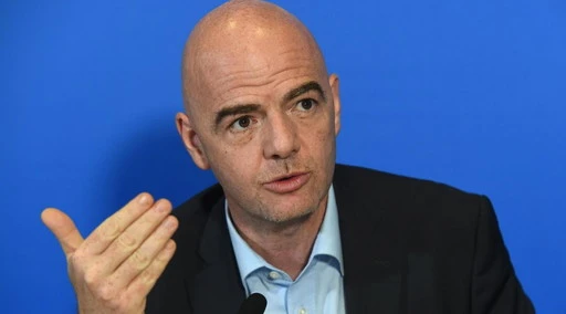 Gianni Infantino, presidente della Fifa,