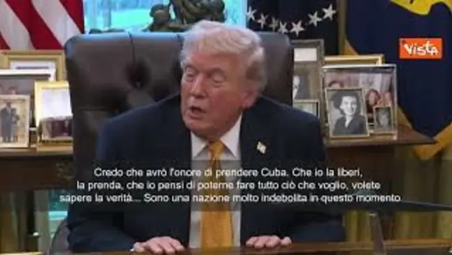 Leggi l'articolo: Trump: Avrò l'onore di prendere Cuba