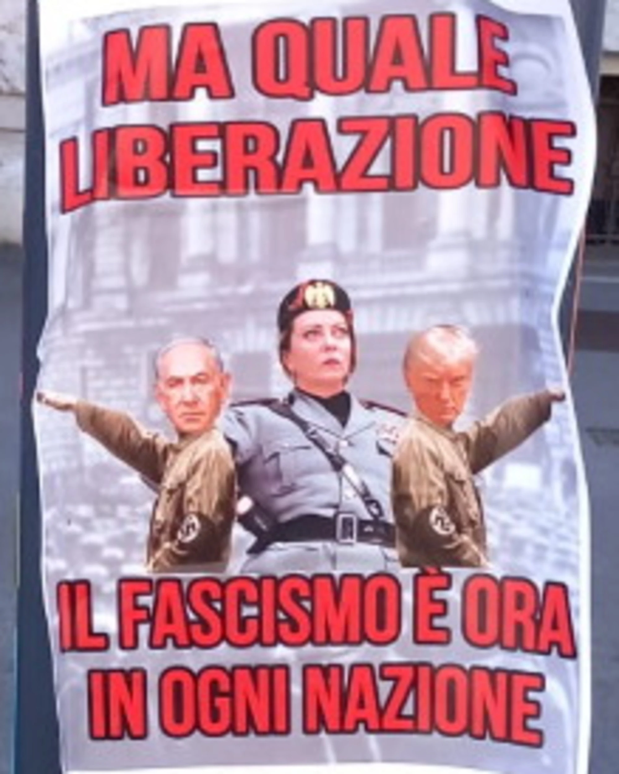 25 aprile, Bottura e tutto il livore dei compagni