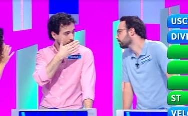 Reazione a catena, i Vota Antonio sgridati dietro le quinte