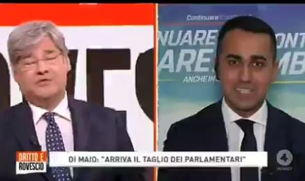 Luigi Di Maio umiliato da Del Debbio in diretta a Dritto e rovescio: "Va bene onestà, ma io molti politici..."