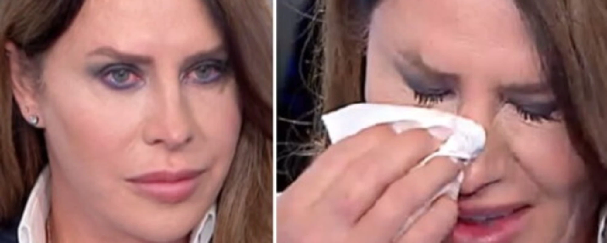 "Ti chiedo scusa": <br />l'attrice in lacrime, <br />interviene Venier