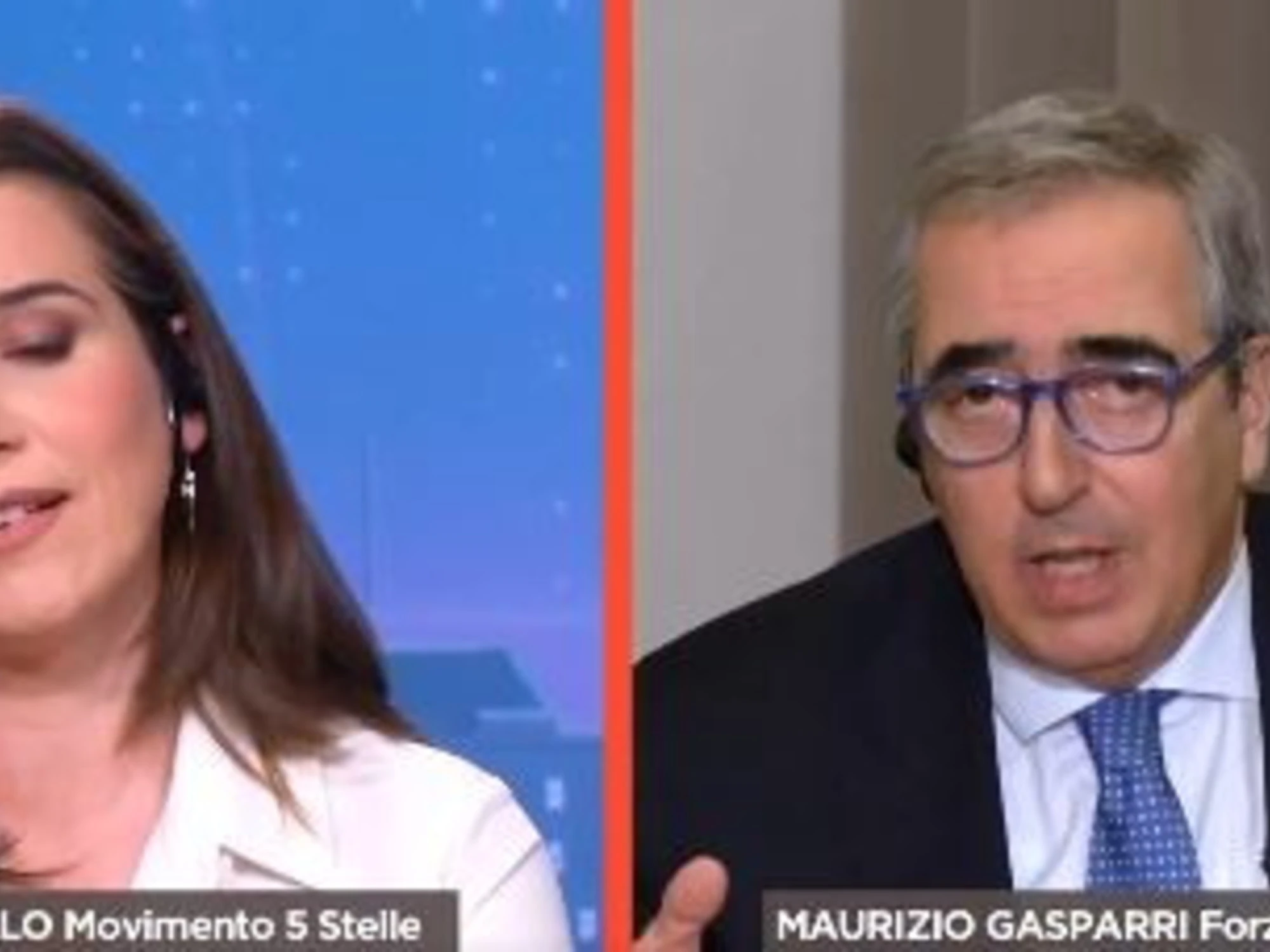 Gasparri dà una lezione a Gilda Sportiello in diretta: "Lei sa perché non ci siamo seduti al tavolo con Putin"