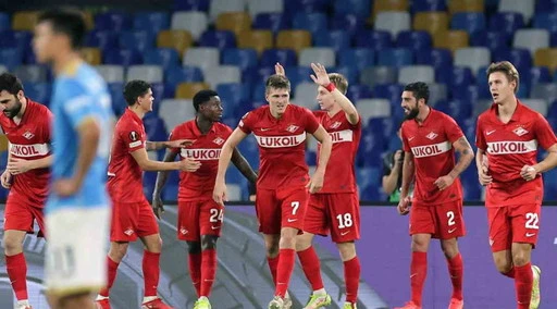 Il Napoli si sveglia tardi: a Mosca lascia partita e primo posto, Europa League a rischio