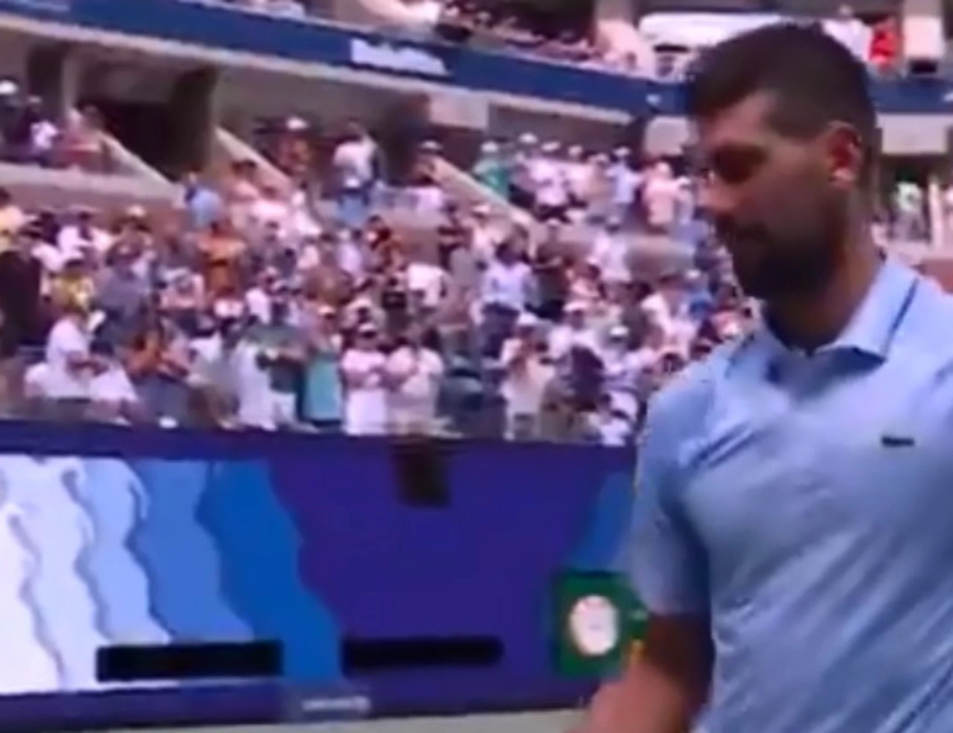 Us Open, lo sfogo di Djokovic: "Frustrazione"