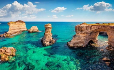 Salento, l'arco degli innamorati non c'è più: si è sbriciolato in pochi minuti