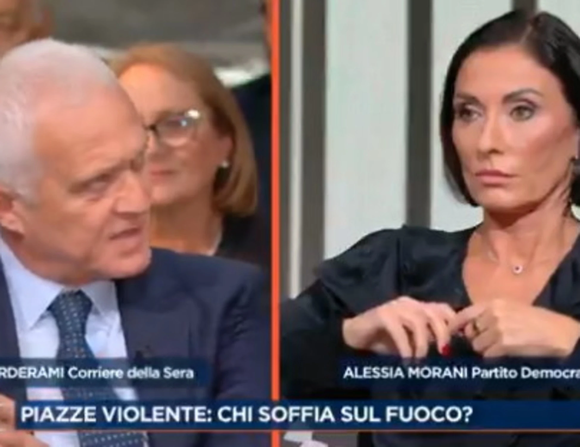 4 di Sera, Verderami zittisce Morani: "Se in piazza ci fossero state le teste rasate?"