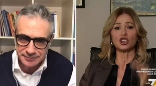 L'aria che tira, Francesca Donato brutalizzata da Pregliasco: "Adesso basta con queste str***". Il virologo come non si era mai visto