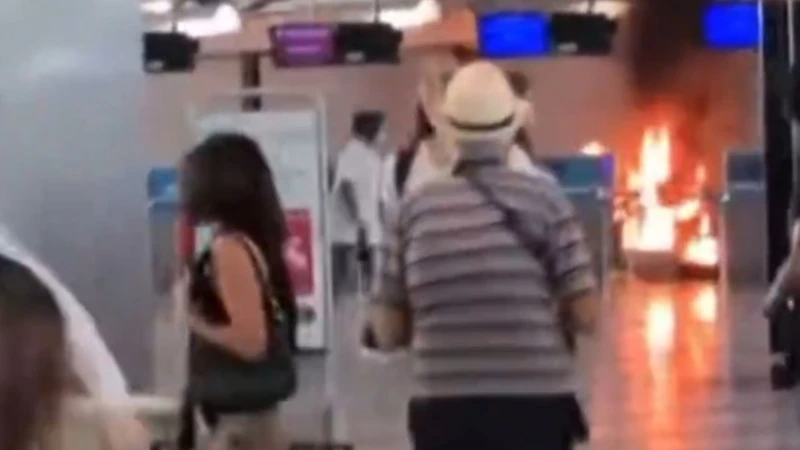 Malpensa, appicca incendio in aeroporto: chi è lo straniero fermato