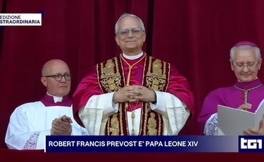 Tg1, "Habemus Papam" da record: lo share vola al 42,8%