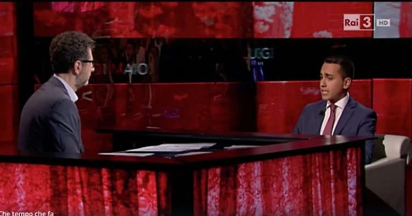Di Maio, pagliacciata completa: dà buca a La7 e andrà da Fazio su Raiuno