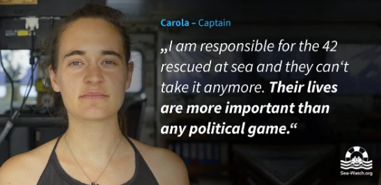 Sea Watch 3, la capitana piange miseria: "Dateci i soldi per le sanzioni", un appello disperato