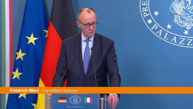 Merz "Tra Germania e Italia naturale sintonia, vogliamo industria competitiva"