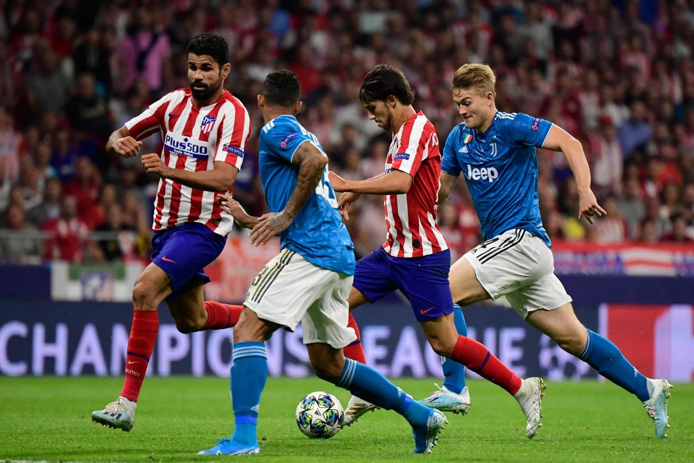 La vittoria sfuma al 90°. Atletico rimonta Juve: 2-2. Sarri, la difesa non funziona