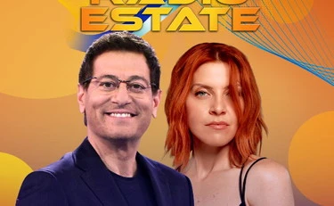 Noemi ed Enrico Papi su Italia 1 con "Yoga Radio Estate"