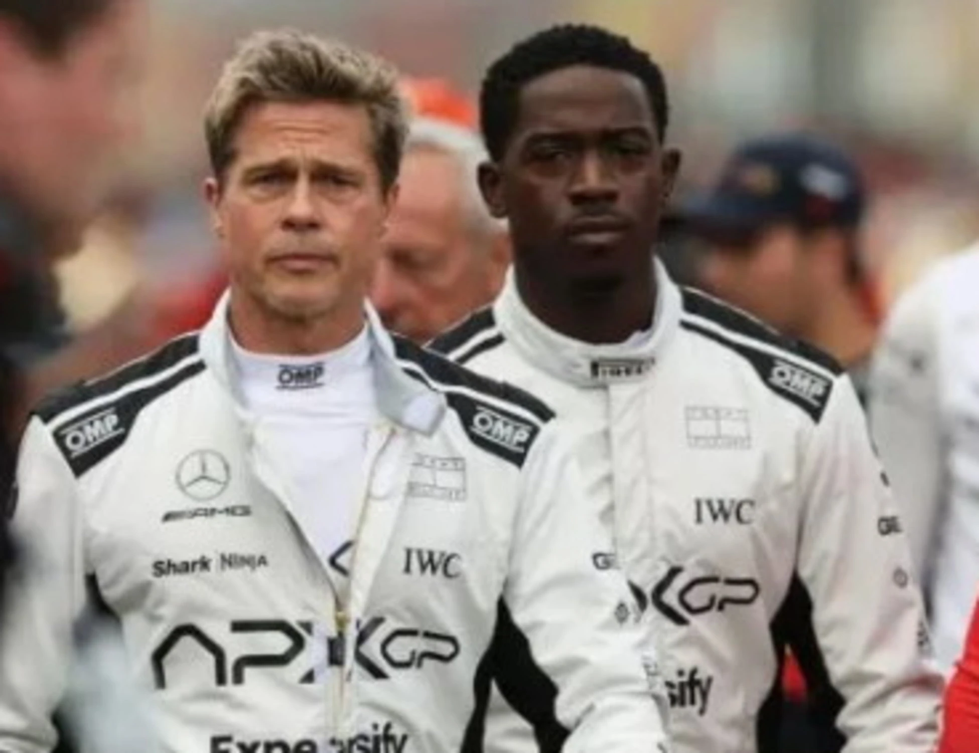 Brad Pitt e Lewis Hamilton: adrenalina, spettacolo e... noia