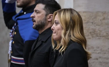 Palazzo Chigi, Zelensky da Meloni: "Un incontro eccellente"