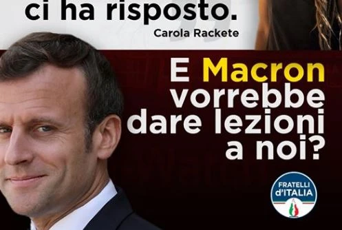 Sea Watch, Macron dà 100mila euro alla ong che porta migranti in Italia. FdI protesta davanti all'ambasciata
