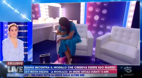 Eliana Michelazzo, crollo nervoso dalla D'Urso: fugge dallo studio, come la ritrovano in camerino