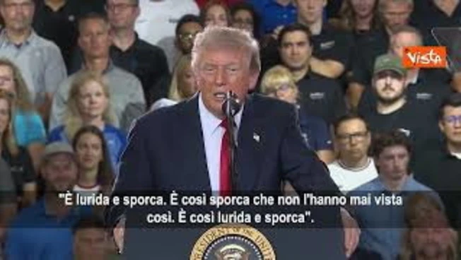 Trump: Sono maniaco della pulizia Washington Dc prima di me era lurida