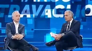 Massimo Giletti insultato da Marco Travaglio: "Mi era simpatico, ma avete visto come si è ridotto?"