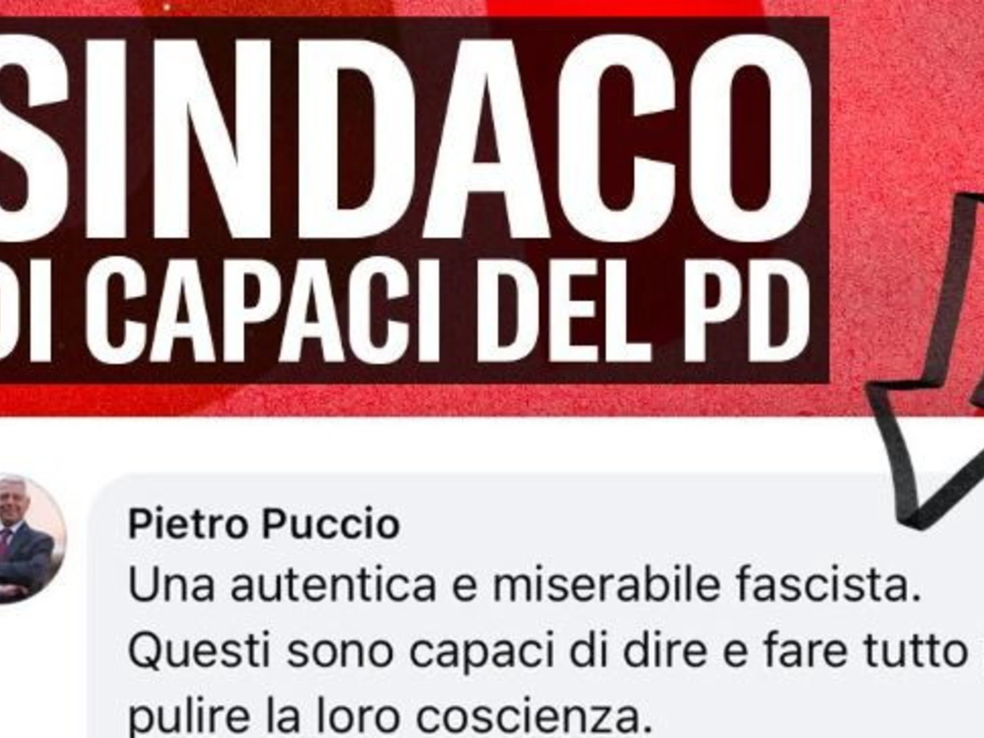Arianna Meloni insultata dal sindaco Pd: "Miserabile fascista", insorge Fdi
