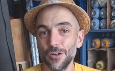 Pier Paolo Spinazzè, il writer anti-svastiche arrestato per droga