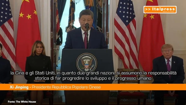 Usa-Cina, Xi "Relazione costruttiva all'insegna della stabilità strategica"