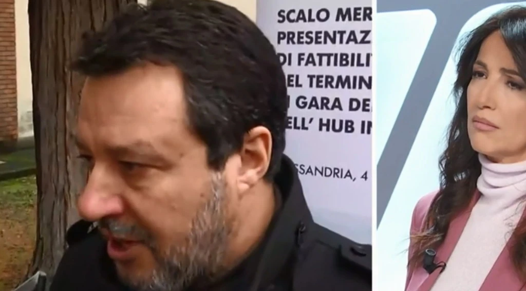 Tagadà, Salvini gela l'inviato: "Rimandate i vostri speciali pieni di entusiasmo"