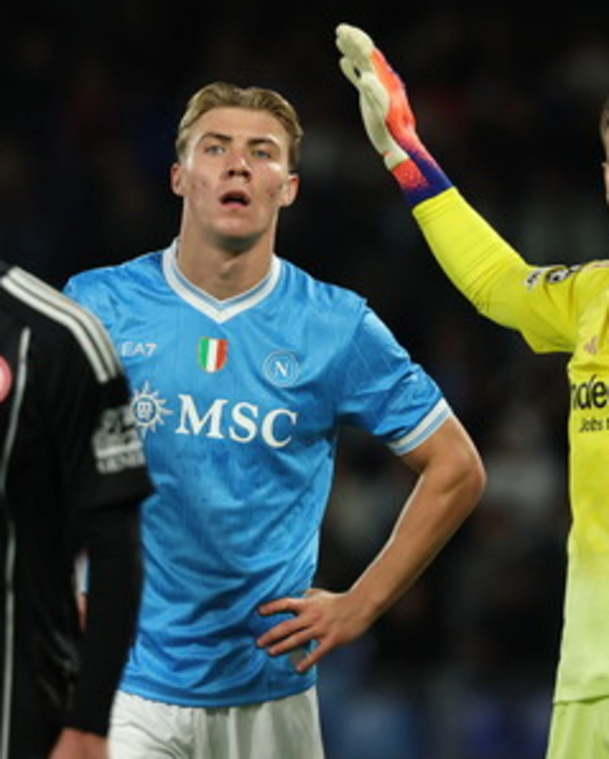 Napoli, solo 0-0 contro l'Eintracht. Champions, ora Conte rischia