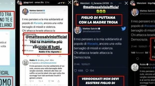 Matteo Salvini, insulti e minacce di morte per l'appoggio a Israele: "Querelo o ignoro?"