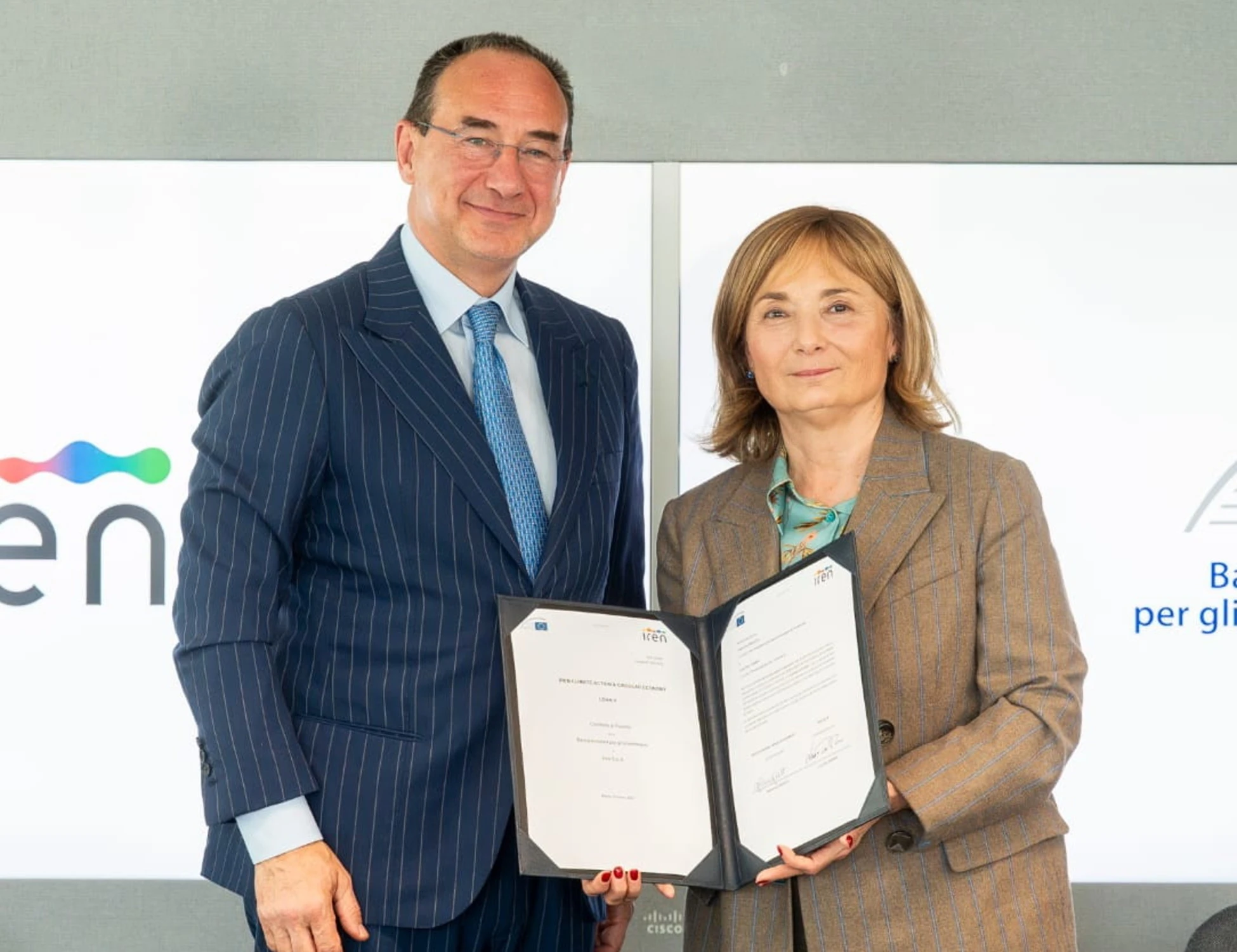 Dalla BEI 225 milioni di euro a Iren per promuovere l’economia circolare e l’efficienza energetica in Italia