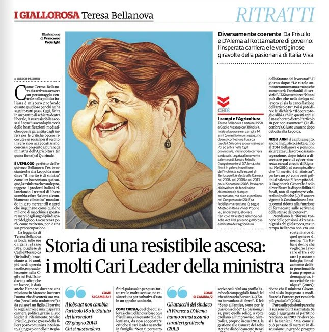 Teresa Bellanova, "magnifica ossessione" di Travaglio: "Chi è davvero", paginata di fiele contro la ministra