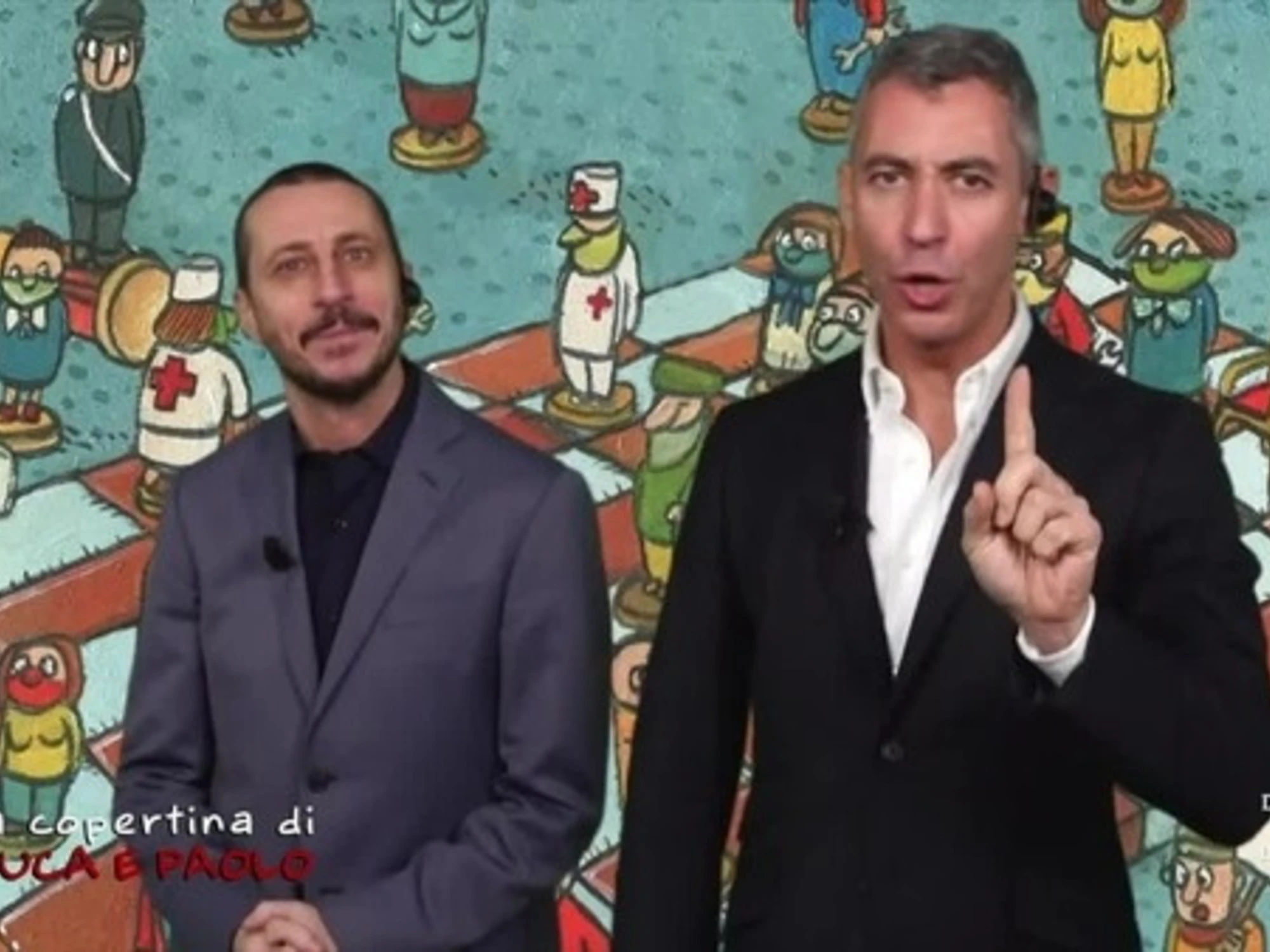 Luca e Paolo danno "lezioncine" a Meloni: "O li difendi o li quereli"