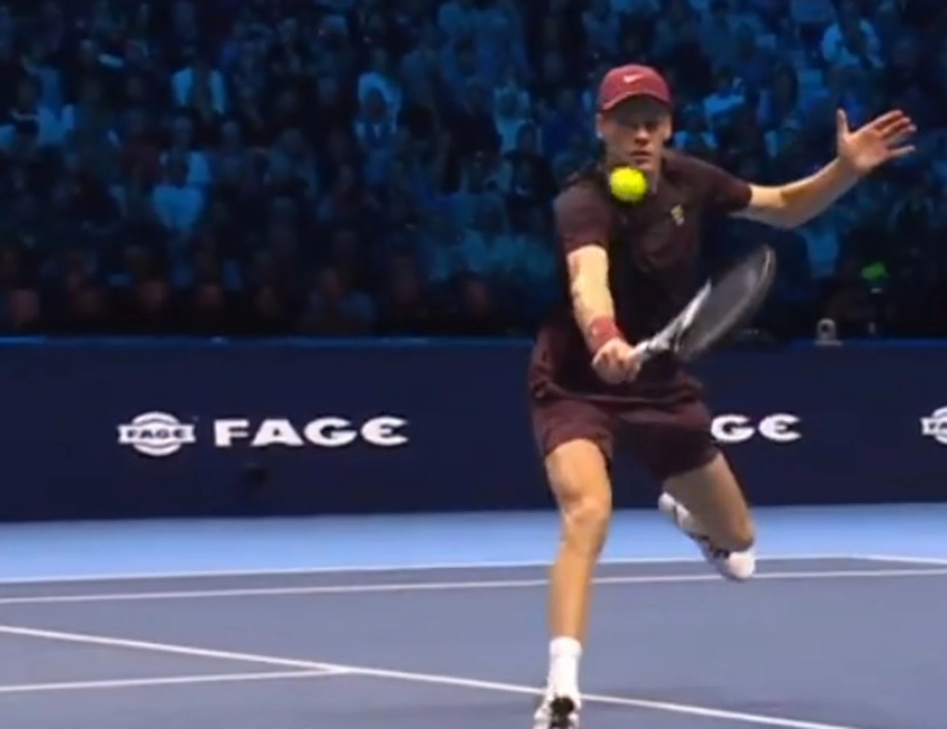 Jannik Sinner, sconfitto Shelton in due set: il colpo con cui lo ha travolto