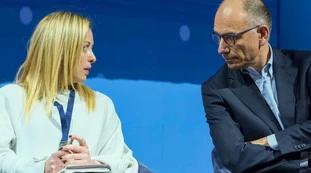 Meloni e Letta